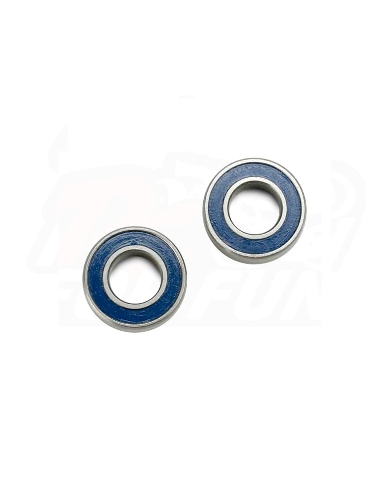 Traxxas Ball bearings, blue rubber sealed (6x12x4mm) (2)