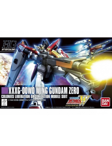 Bandai - HGAC Gundam Wing XXXG-00W0 Wing Gundam Zero, 1/144, 58891