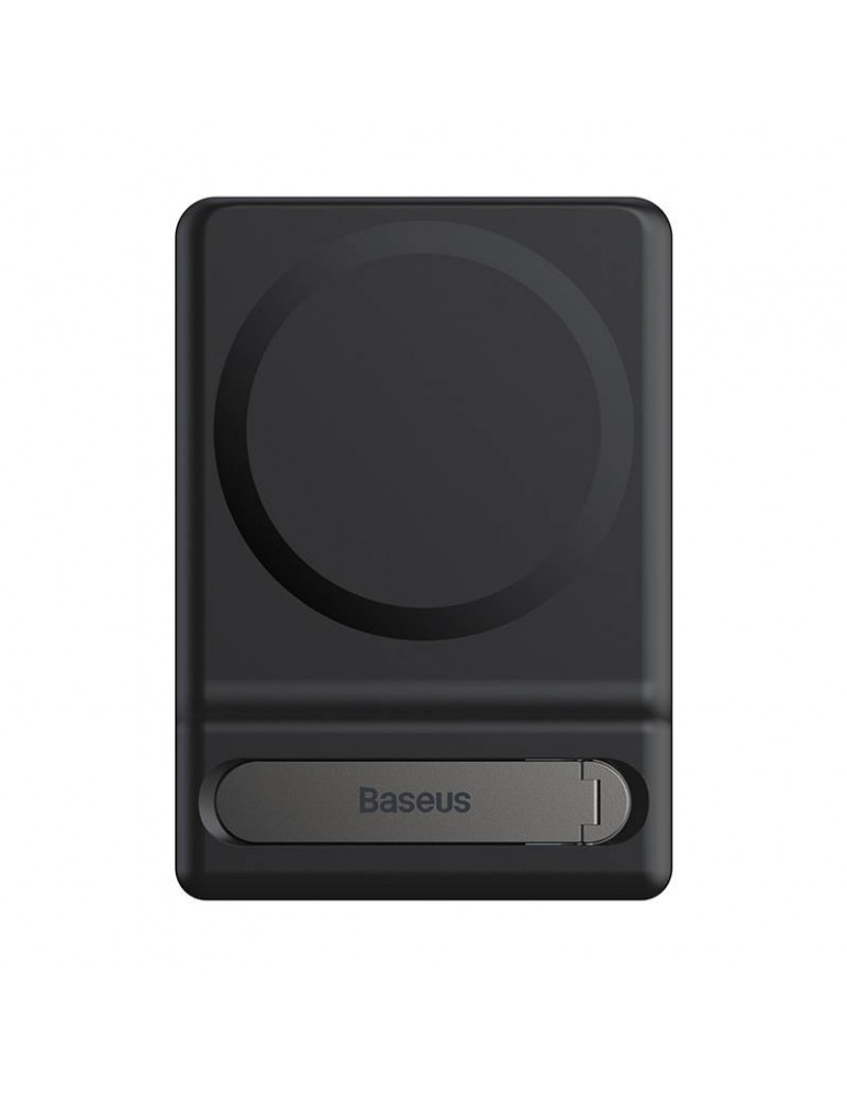 Baseus Foldable Magnetic swivel stand holder for iPhone MagSafe (black) Baseus Foldable Magnetic swivel stand holder for iPhone MagSafe (black)