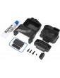 Traxxas Box, receiver (sealed) (servo mount)/ foam (2)/ access plug