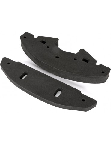 Traxxas Body bumpers, foam (front & rear)