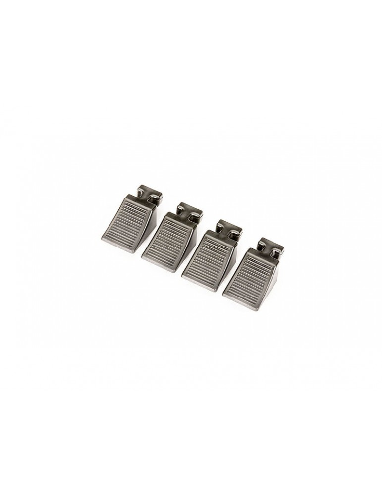Traxxas Wheel chocks, flatbed (1 pair, front or rear) Traxxas Wheel chocks, flatbed (1 pair, front or rear)