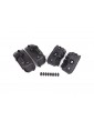 Traxxas Fenders, inner, front & rear (for clipless body mounting) (2 each)