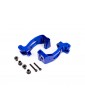 Traxxas Caster blocks, 6061-T6 aluminum (blue-anodized), left & right