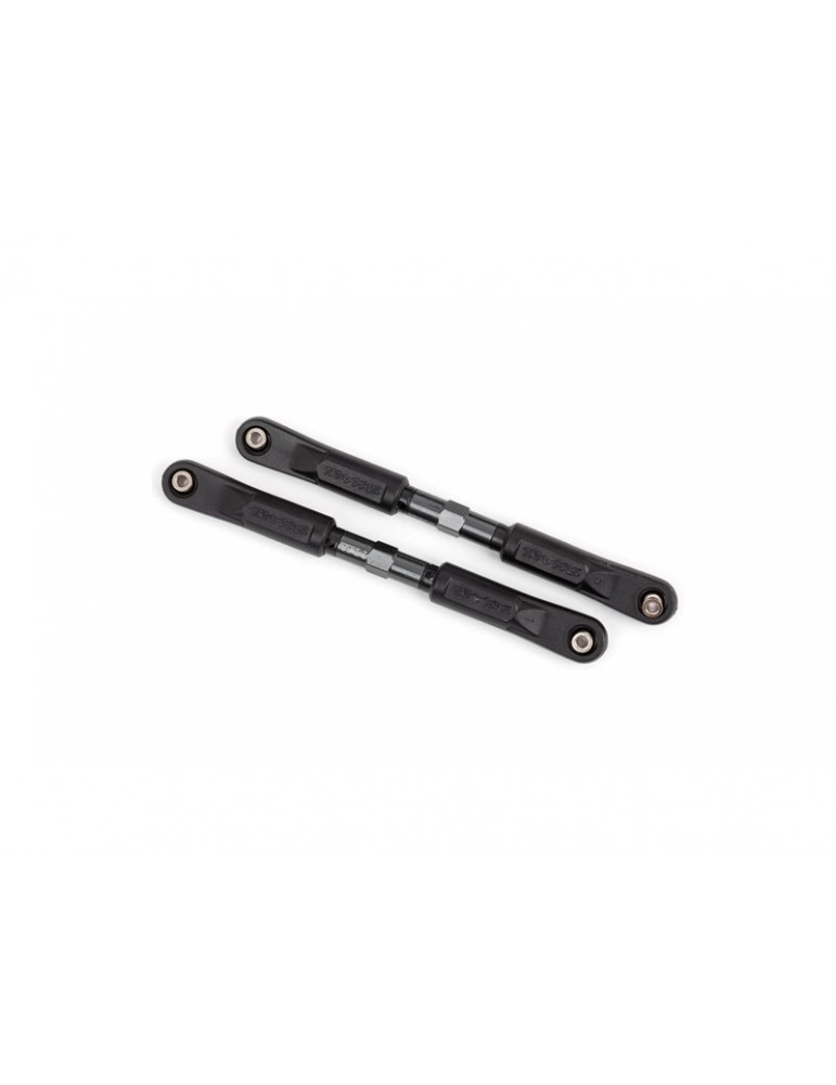 Traxxas Camber links, front (TUBES dark titanium-anodized, 7075-T6 aluminum) (117mm) (2)