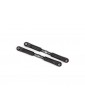 Traxxas Camber links, front (TUBES dark titanium-anodized, 7075-T6 aluminum) (117mm) (2)