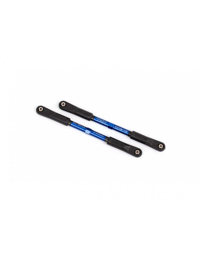 Traxxas Camber links, rear (TUBES blue-anodized, 7075-T6 aluminum) (144mm) (2) Traxxas Camber links, rear (TUBES blue-anodized, 7075-T6 aluminum) (144mm) (2)