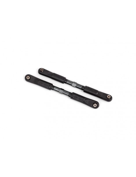 Traxxas Toe links (TUBES dark titanium-anodized, 7075-T6 aluminum) (120mm) (2)