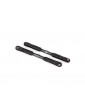 Traxxas Toe links (TUBES dark titanium-anodized, 7075-T6 aluminum) (120mm) (2)