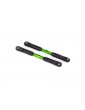 Traxxas Toe links (TUBES green-anodized, 7075-T6 aluminum) (120mm) (2)