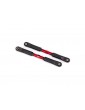 Traxxas Toe links (TUBES red-anodized, 7075-T6 aluminum) (120mm) (2)
