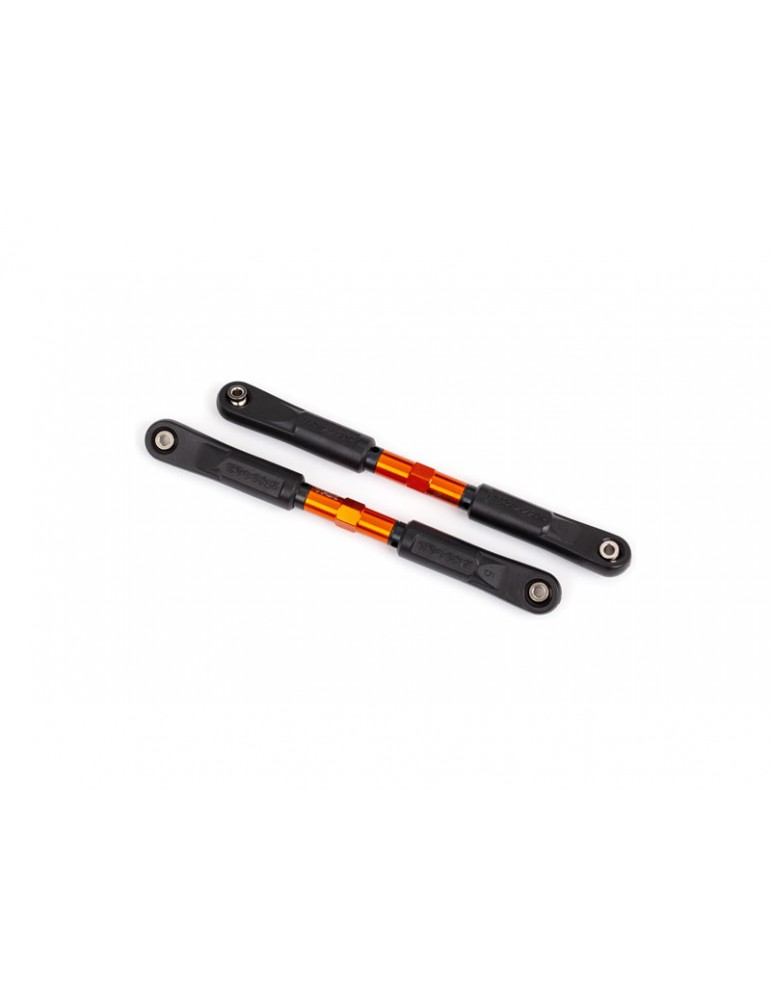 Traxxas Toe links (TUBES orange-anodized, 7075-T6 aluminum) (120mm) (2) Traxxas Toe links (TUBES orange-anodized, 7075-T6 aluminum) (120mm) (2)