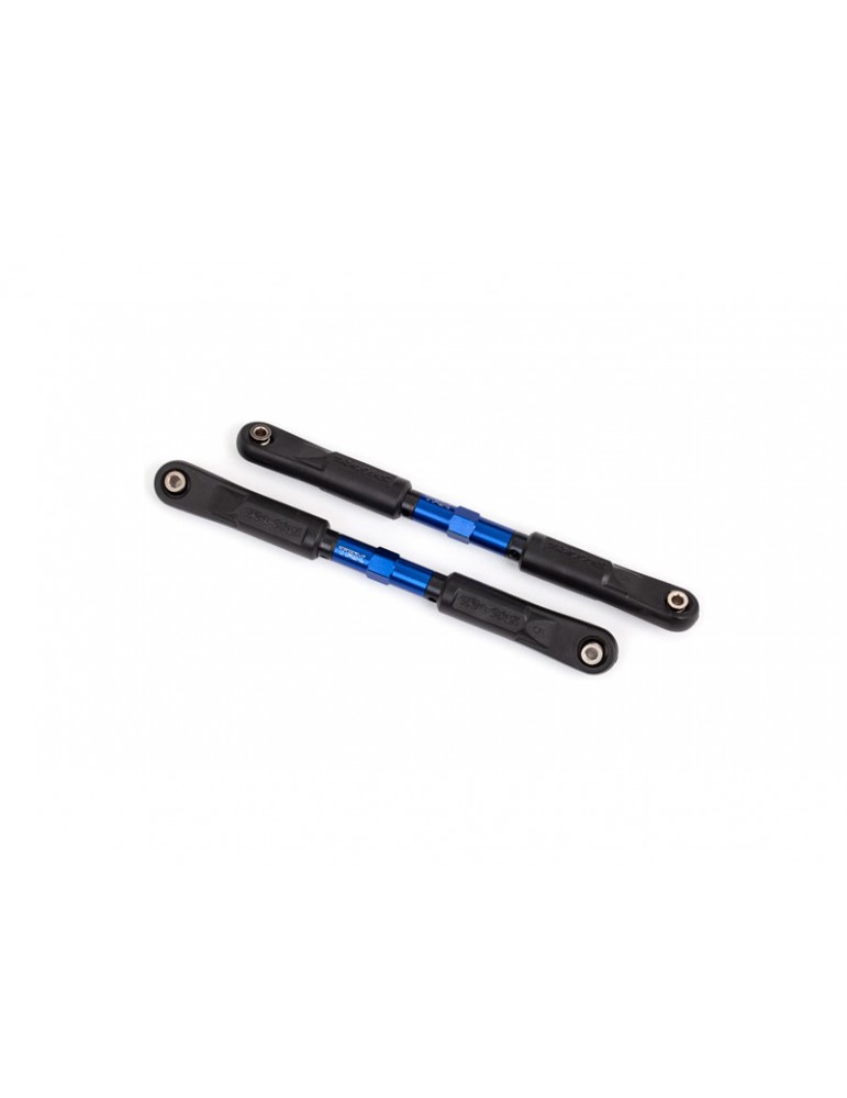 Traxxas Toe links (TUBES blue, 7075-T6 aluminum) (120mm) (2) Traxxas Toe links (TUBES blue, 7075-T6 aluminum) (120mm) (2)