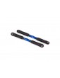 Traxxas Toe links (TUBES blue, 7075-T6 aluminum) (120mm) (2)