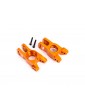 Traxxas Carriers, stub axle, 6061-T6 aluminum (orange-anodized) (left and right)