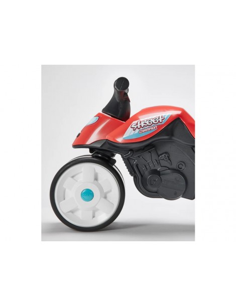 FALK - Children's reflector Baby Moto red with rubber wheels