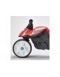FALK - Children's reflector Baby Moto red with rubber wheels