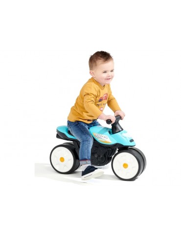 FALK - Children's reflector Baby Moto red with rubber wheels