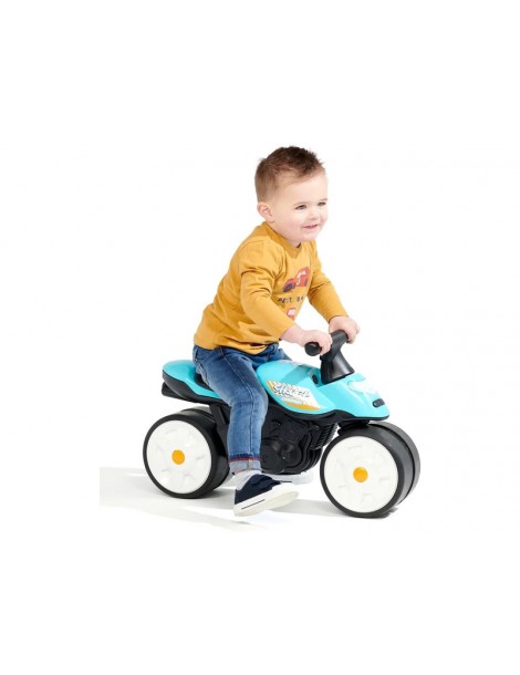 FALK - Children's reflector Baby Moto red with rubber wheels
