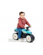 FALK - Children's reflector Baby Moto red with rubber wheels