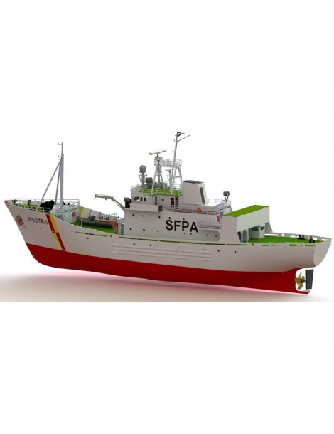 T rkmodel FPV Westra patrol boat 1:50 kit