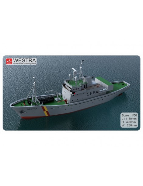 T rkmodel FPV Westra patrol boat 1:50 kit
