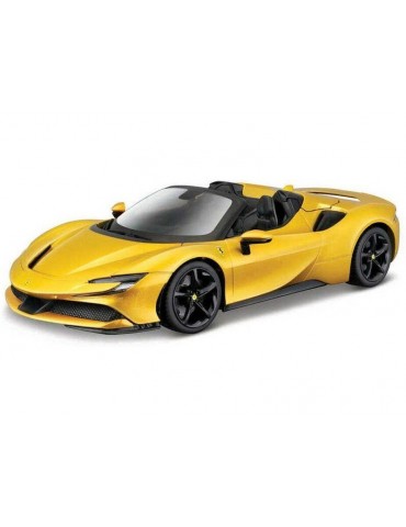 Bburago Ferrari SF90 Spider 1:18 metallic yellow