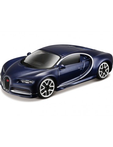 Bburago Bugatti Chiron 1:43 metallic blue