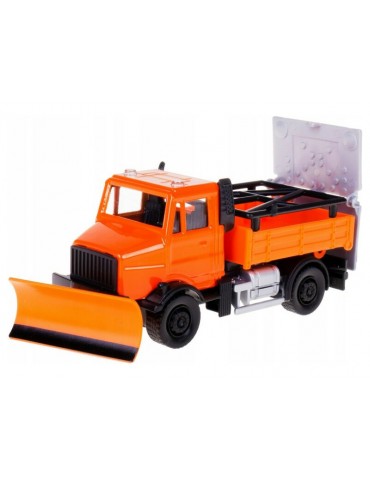 Bburago Truck with Snow Plough