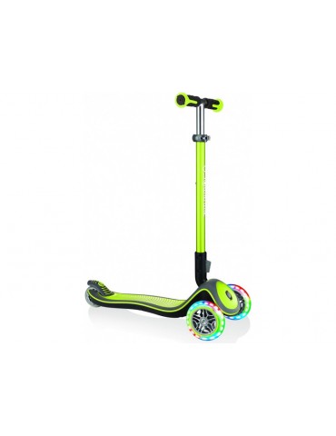 Globber - Scooter Elite Deluxe Lights Lime Green