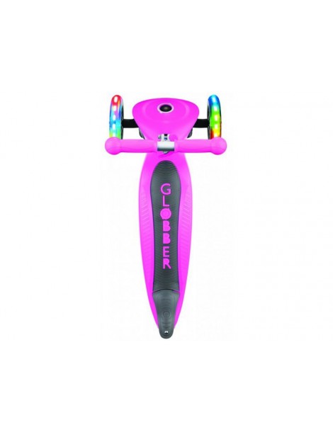 Globber - Scooter Primo Foldable Lights Pastel Pink