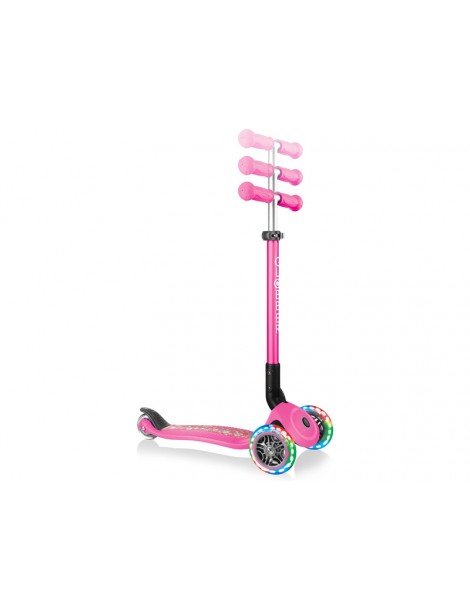 Globber - Scooter Primo Fantasy Foldable Lights Blue