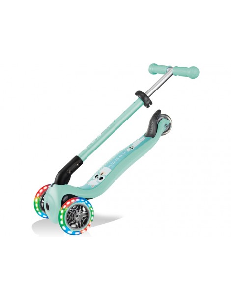 Globber - Scooter Primo Fantasy Foldable Lights Blue