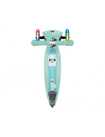 Globber - Scooter Primo Fantasy Foldable Lights Mint Lama