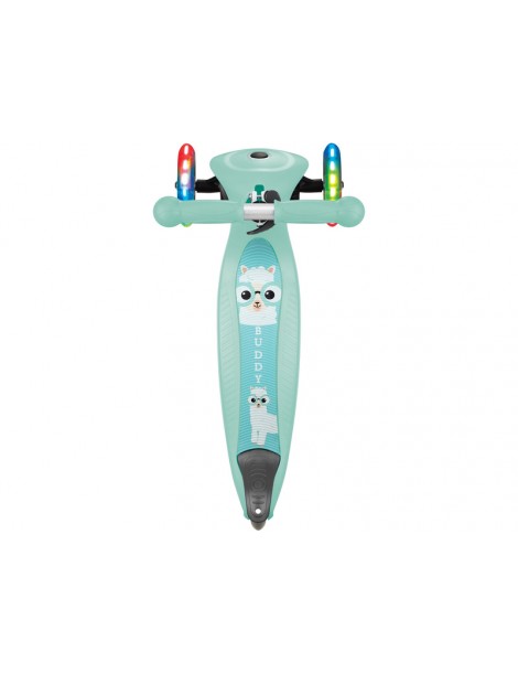 Globber - Scooter Primo Fantasy Foldable Lights Mint Lama