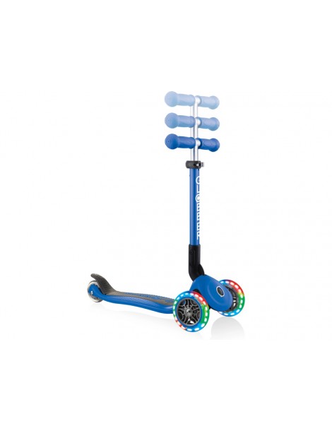 Globber - Scooter Junior Foldable Lights Green