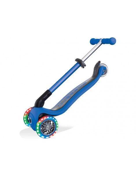 Globber - Scooter Junior Foldable Lights Green