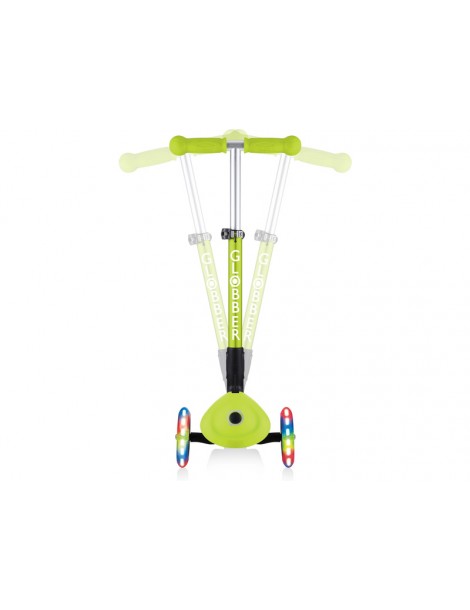 Globber - Scooter Junior Foldable Lights Green