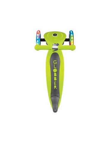 Globber - Scooter Junior Foldable Lights Green