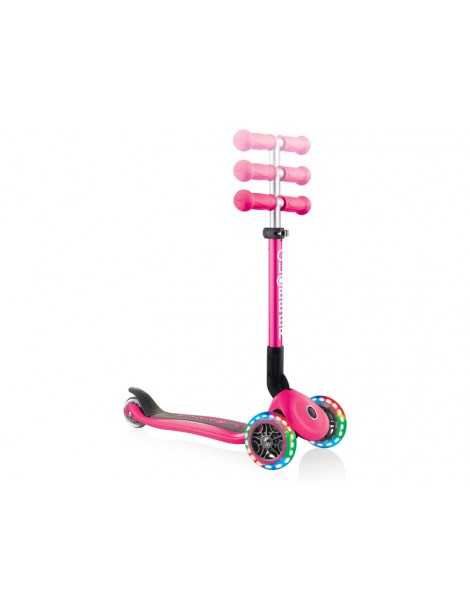 Globber - Scooter Junior Foldable Lights Green