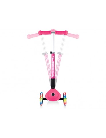 Globber - Scooter Junior Foldable Lights Green