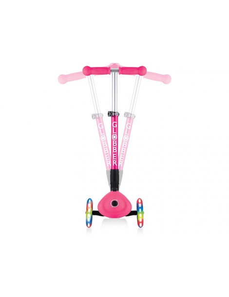 Globber - Scooter Junior Foldable Lights Green
