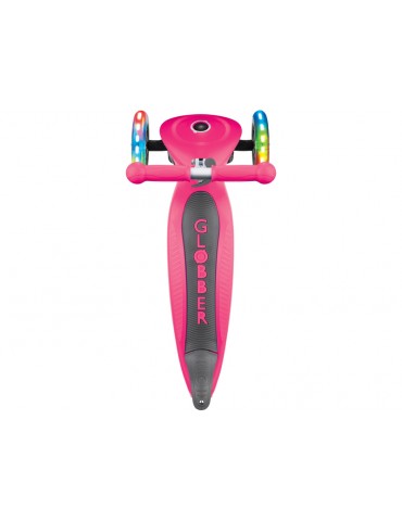 Globber - Scooter Junior Foldable Lights Green