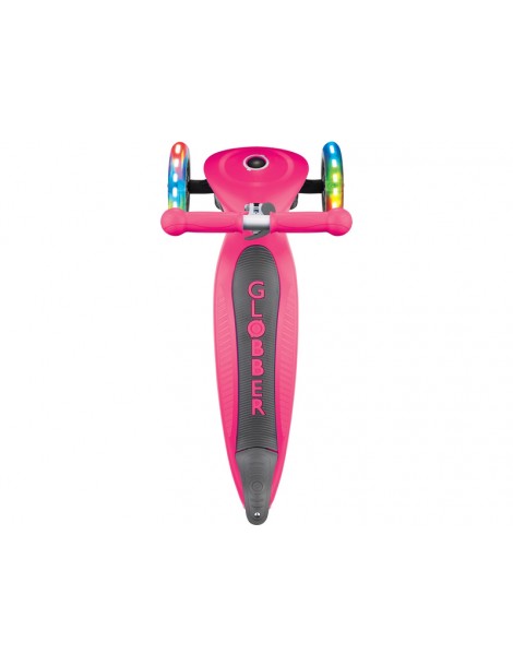 Globber - Scooter Junior Foldable Lights Green