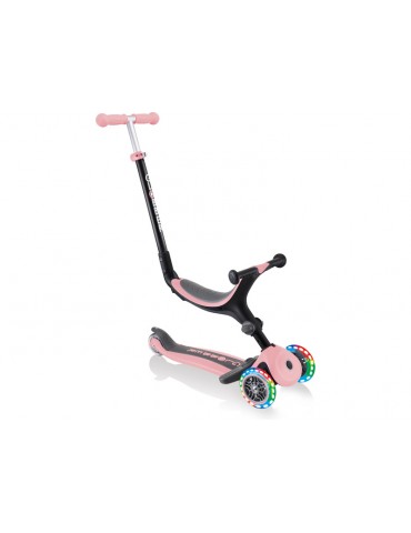 Globber - Scooter Go Up Plus Lights Foldable Pink