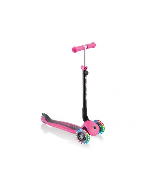 Globber - Scooter Go Up Plus Lights Foldable Pink