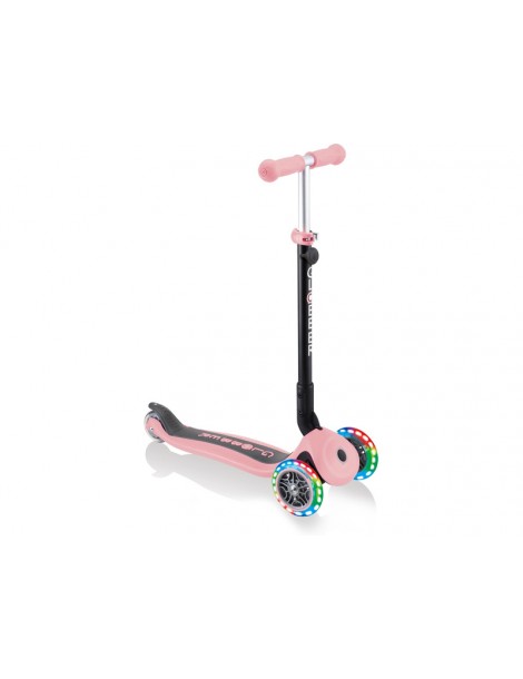 Globber - Scooter Go Up Plus Lights Foldable Pink