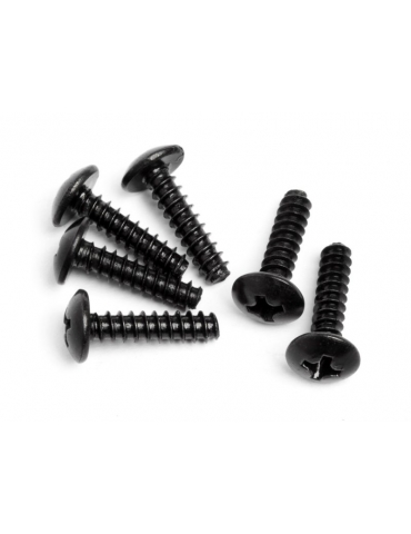 MV22048 - Round Head Screw M3x12mm (6Pcs)