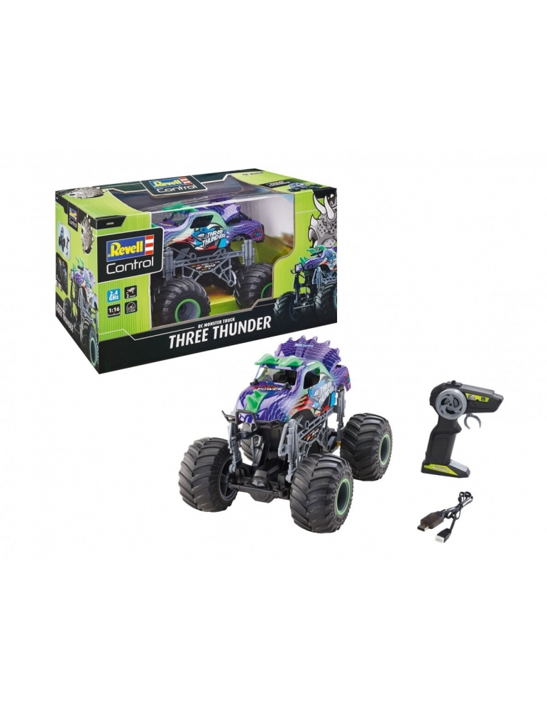 RC modelis Dino Monster Truck "Three Thunder"