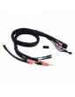 2x2S Įkrovimo kabelis XT60 - PK 4mm ir 5mm (60cm)
